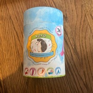 36 Colors Gel Crayons for Toddlers and Kids - Non Toxic -